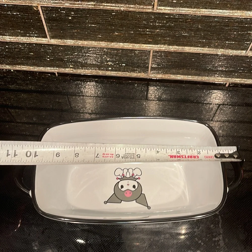 Kuromi Bread Loaf Baking Dish Hello Kitty and Friends Skulls Ceramic Bake Pan
